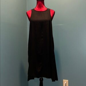 Velvet Heart Elegant Black Sleeveless Dress Size Medium